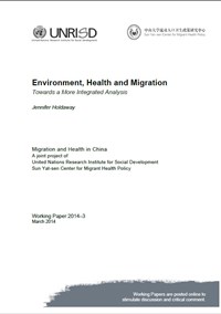 Environment, Health and Migration: Towards a More Integrated Analysis